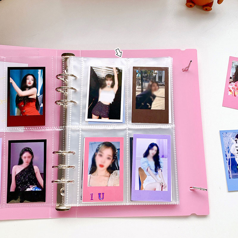 DOUSELLA Kpop Photocard Binder A5 6 Anelli Photocard Binder di PP Album