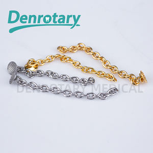 Chaîne de boutons dentaires orthodontiques en <span class=keywords><strong>or</strong></span> pour l'hygiène buccale polyvalente - Product Image 5