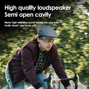 Melhor áudio estéreo confortável para fones de ouvido <span class=keywords><strong>Bluetooth</strong></span> Wireless DV Video Shooting Sport Listening Características Óculos inteligentes - Product Image 6