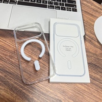 Coque de Téléphone Magnétique Renforcée Anti-Chute, Anti-Jaunissement et Transparente Couverture Intégrale pour iPhone 17 Pro Max