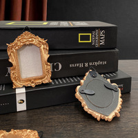 Décoration de Noël créative en résine, pendentif pour la maison, mini cadre photo pour placer des photos, accessoires de porte-clés mural