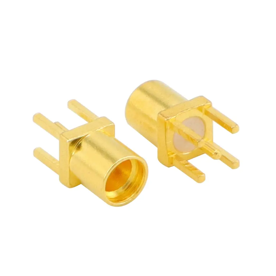 MMCX femelle RF Coaxial Adaptateur Stand Connecteur Droit PCB Panel Mount Plug Jack Connector