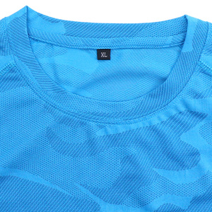 Qianzun thiết kế người đàn ông nhanh chóng làm khô 150Gsm Polyester và Spandex cation vải áo thun - Product Image 4