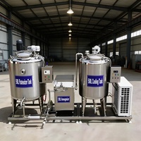 Cuve de pasteurisation 150 L, 200 L, 500 L pour produits laitiers, pulpe de fruits, crème glacée, lait, yaourt, fromage – Cuve de pasteurisation à gaz