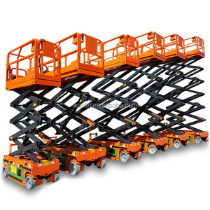 Yeni elektrikli katlanabilir iskele kaldırma platformu elektrikli 6 metre kaldırma platformu tekerlekli sandalye platformlu asansör - Product Image 6