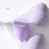 Éponge de maquillage multicolores sans latex, nouvelle, de haute qualité, pour le mélange de fond de teint, avec logo personnalisé, marque privée