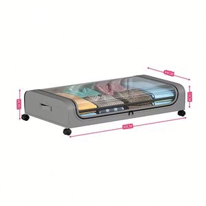 도매 맞춤형 침대 밑 수납함 방진 패브릭 커버 정리함 옷 신발 가정용 수납함 - Product Image 6