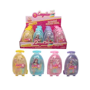 Пластиковая Модная Кукла «сделай сам», игрушка девочка в коробке в форме сердца с конфетами