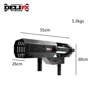 DELIFX gadget portable événement Pyro affiche un pistolet avec 2 fentes pour bouteilles jets de feu lance-flammes de scène pour spectacle de feu de concert