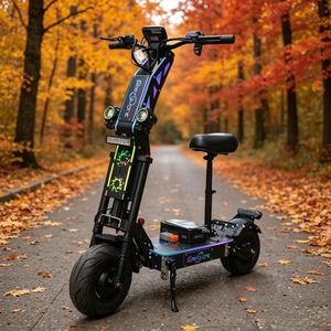 Scooter Eléctrico Geofought G14 72V 10000W 35Ah con Autonomía de 80-100 km, Motor Dual, Neumáticos de Carretera de 13 Pulgadas, Scooter Eléctrico para Adultos, Disponible en Almacén de EE. UU. - Product Image 1