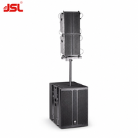 Sistema de Altavoces Line Array Activos JSL K6 K7, Subwoofer Amplificado, Sistema PA de 2 Vías para Sonido en Vivo, Conciertos, Eventos y Escenarios