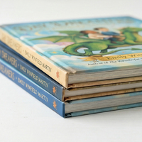 Impression de livres pour enfants personnalisés à couverture rigide, estampage à chaud doré, livre illustré couleur de haute qualité, reliure cousue, plastification