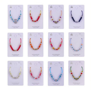 Set di braccialetti con perline Angelina, 12 pezzi, in acciaio inossidabile, con perle finte, stile bohémien, gioielli da donna - Product Image 4