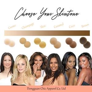 Sexy Boobs Tape Adhesivo Sujetador Invisible Reutilizable Mate Silicona Pezón Cubierta Levantamiento de senos Empanadas para traje de baño - Product Image 2