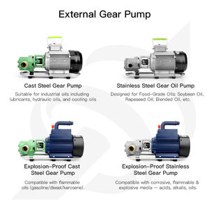 Benkgroup Zelfaanzuigende Tandwielpomp Gegoten Staal Elektrische Oliepomp Met Hoge Viscositeit - Product Image 3