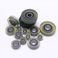Roue à rouleaux en polyuréthane 688 2RS 8*22*5mm transparente avec roulement scellé pour compteur de billets