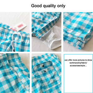 Pantaloncini da passerella pantaloncini da Surf da uomo pantaloncini da corsa Casual tessuto di marca tinta unita rapida e asciutta estate 5 pollici stampati 100 pezzi ODM - Product Image 5