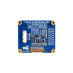 1<strong>.</strong>5inch OLED Display Module, 128x128 Resolution, SPI / I2C Communication, Black / White Display Color - Product Image 3