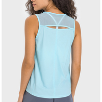 Nouveau T-shirt de sport sans manches pour femmes, gilet de sport Fitness sans manches, haut de sport à manches courtes