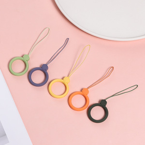 Cordon en silicone de taille moyenne pour téléphone portable, clé USB, accessoire de bijouterie DIY, motif huit yeux - Product Image 2