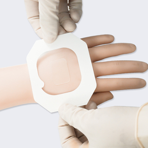 Nuevo vendaje de fijación de cánula IV película transparente impermeable punción vendaje de fijación de cánula IV con almohadilla absorbente hidrocoloide - Product Image 3