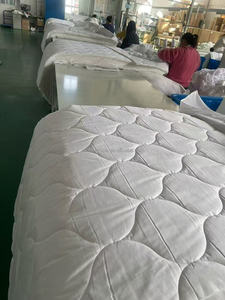 Protège-matelas pliable en <span class=keywords><strong>bambou</strong></span>, imperméable, respirant, antibactérien, ignifuge, à poches profondes, pour hôpital - Product Image 6