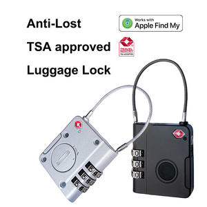 Nouvel arrivage MFi Tsa Lock Tracker Dispositif de suivi en temps réel Système IOS Find My Air Smart Bagages Tags Tracker GPS - Product Image 5