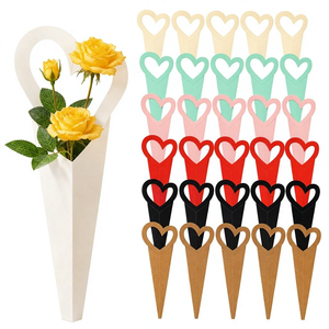 Disponibile: Scatola Ecologica per Composizioni Floreali, Confezione Regalo in Cartone Riciclabile per Negozi di Fiori e Boutique - Product Image 3