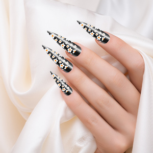 Vendita Diretta dalla Fabbrica, 10 Rotoli di <span class=keywords><strong>Adesivi</strong></span> <span class=keywords><strong>per</strong></span> <span class=keywords><strong>Unghie</strong></span> con Fiori 3D a Margherita, Design Miscelabili ad <span class=keywords><strong>Acqua</strong></span> <span class=keywords><strong>per</strong></span> Decorazioni Nail Art - Product Image 2