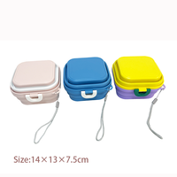 Bol pliable multifonctionnel, couleur personnalisable, pour nourriture et eau pour chiens et chats, violet rose