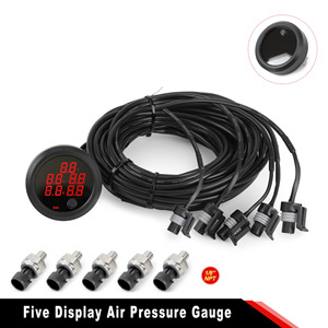 Manómetro Digital Cnspeed 220Psi 5 en 1 con Sensor de Presión de Aire para Automóvil 1/8 NPT - Product Image 4