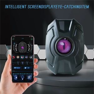 Mochila con pantalla LED tipo ojo dinámico con función antirrobo Accesorio de viajero urbano de tendencia novedosa - Product Image 2