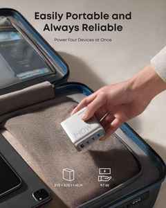 อะแดปเตอร์ชาร์จเร็ว Anker 140W USB-C สำหรับแล็ปท็อป ชาร์จอุปกรณ์ได้หลายเครื่อง 4 พอร์ต ใช้เทคโนโลยี GaN รุ่น B2697 กำลังไฟ 140W - Product Image 3