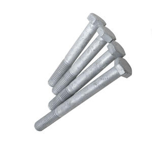 Fabrikant Hoge Sterkte Din933 Grade8.8 Gegalvaniseerd Koppel Astm A325 Type Duty Zware Hex Structurele Bouten Voor Stalen Bouw - Product Image 1