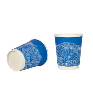 Vasos de Papel Biodegradables de Doble Pared, Vasos Aislantes Compostables para un Uso Sostenible - Product Image 3
