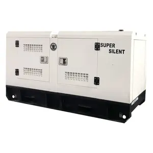 Gerador inteligente Diesel com interruptor de transferência automática 20KVA 30KVA 40KVA 50kva 60kva Gerador Diesel Silencioso Canopy Refrigeração a Água