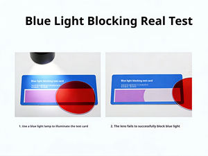 Lunettes de jeu tendance TR90 avec verres rouges, lunettes anti-lumière bleue, lunettes pour multiples occasions, anti-reflets pour le marathon de jeu - Product Image 6