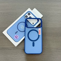 Coque de téléphone magnétique en acrylique pour iPhone 18 17 16 15 14 13 12 11, Housse de protection mate pour Samsung S26FE A18 A17 A07 A08 A57