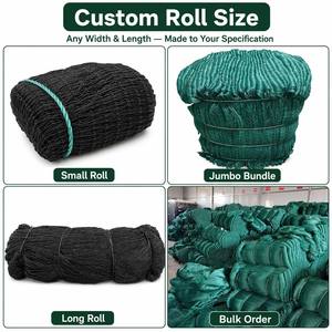 Rete Antiuccelli per Laghetti di Pesci, Acquacoltura, in HDPE Annodato, Stabilizzato UV, Rete Pesante per Copertura Laghetto, Esclusione di Ireni ed Egrete, Personalizzabile - Product Image 6