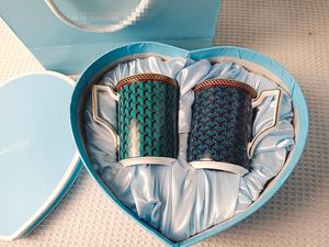 Tasse à café en céramique de luxe rétro européenne en gros, capacité 350 ml, tasse créative Phnom Penh pour la maison - Product Image 3