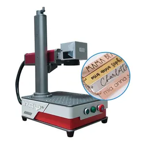 20w 30w 50w Split Type Raycus 30 Watt Fiber Laser Marking Machine For Plastic