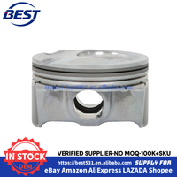 Kit de reconstruction de révision de moteur de vente chaude tiges de vilebrequin de moteur et jeu de pistons pour moteur Hyundai KIA G4NA 2.0L 2014-2017