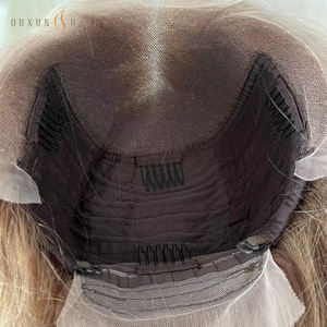 Peluca de cabello humano virgen de grado europeo Premium 13x6 Rubio ceniza Balayage Highlight HD Frontal de encaje transparente de larga duración - Product Image 3