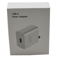 Boîte à double fente en carton rigide blanc personnalisable pour câble de charge de téléphone portable et emballage d'appareil photo de différentes tailles