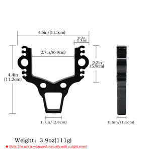 Accesorios para tirachinas Piaoyu, módulo deslizante de Metal DIY, banda de goma fuerte, accesorios de caza para tirachinas - Product Image 3
