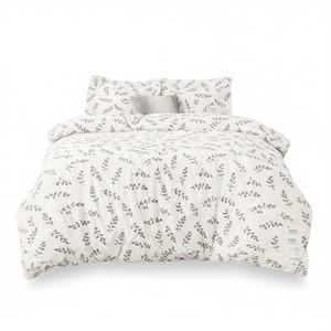 Teddy Dreamland Plant Pattern 100% Cotton Breathable Printed <b>Bedding</b> <b>Set</b> Soft Comfortable Home Textile OEM Supplier - Product Image 2