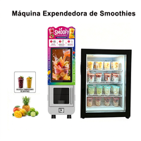 Distributeur automatique intelligent et rentable de smoothies aux fruits pour gobelets de fruits frais surgelés – Solution d'income passif pour la vente au détail