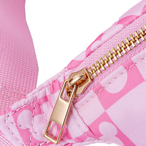 <span class=keywords><strong>Riñonera</strong></span> de patrón personalizado impermeable informal de nailon de utilidad para niñas <span class=keywords><strong>riñonera</strong></span> de <span class=keywords><strong>Anime</strong></span> a cuadros - Product Image 3