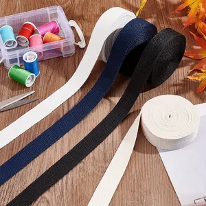 belt woven bag accessories strap nylon webbing can be customized single code double layer LOGO material soft and comfortable