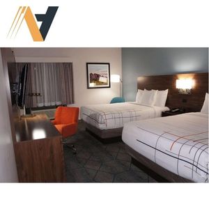 ชุดห้องนอนไม้เนื้อแข็งสไตล์โมเดิร์นมินิมอลของโรงงาน Ngoc Hoang Anh พร้อมตัวเลือกการปรับแต่งสำหรับใช้ในวิลล่า โรงพยาบาล โรงแรม - ไม้ที่ทนทาน - Product Image 2